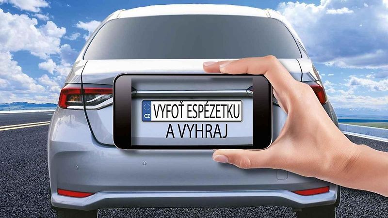 Soutěž - Vyfoť SPZ a vyhraj.