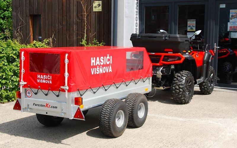 CFMOTO Gladiator X1000 (2026) G3 - HASIČSKÁ čtyřkolka - fotka 11 z 20