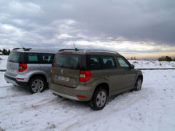 Škoda Yeti.