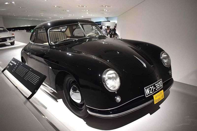 Původní část areálu firmy Porsche ve Stuttgartu