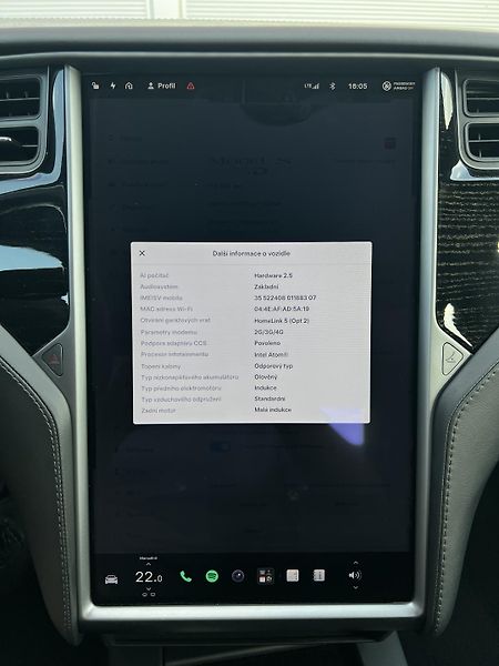 Tesla Model S 75D 386kW MCU2 SOH 91%  - fotka 18 z 27