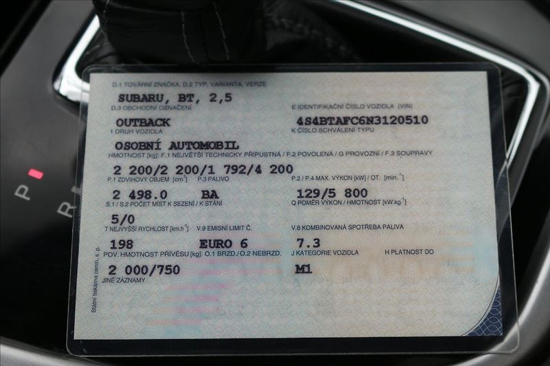 Subaru Outback 2,5 129KW, AWD , DSG - fotka 59 z 59