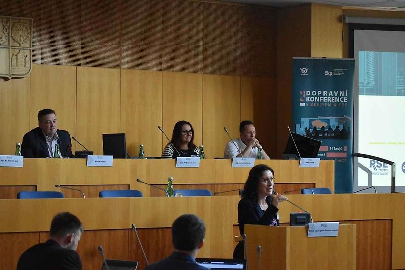 Regionální dopravní konference v Českých Budějovicích.