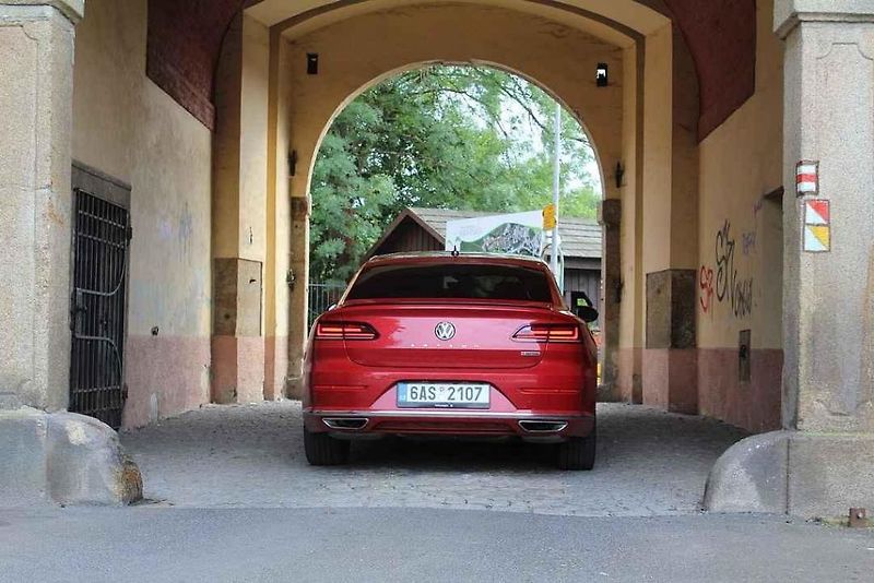Volkswagen Arteon během testu