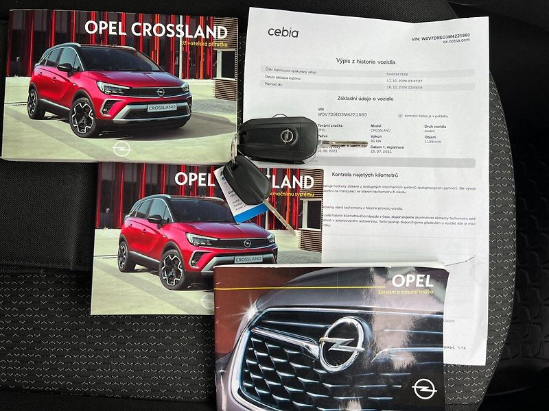 Opel Crossland (2021) 1.2T 81kW! 1.maj+ČR! APPs! - fotka 19 z 32