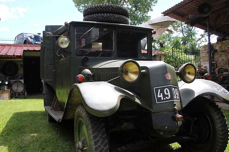 Vojenská Tatra 72 vyhrála na Veteranfestu první místo ve své kategorii.