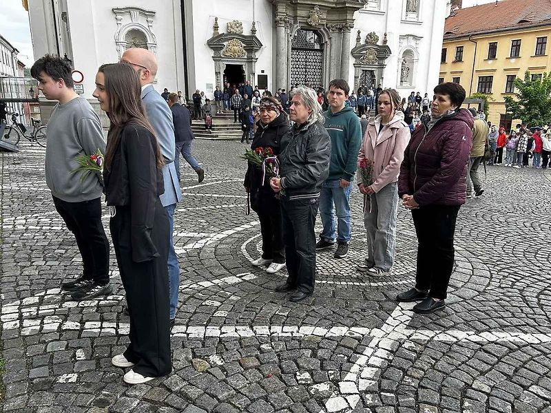 Oslavy osvobození v Klatovech.