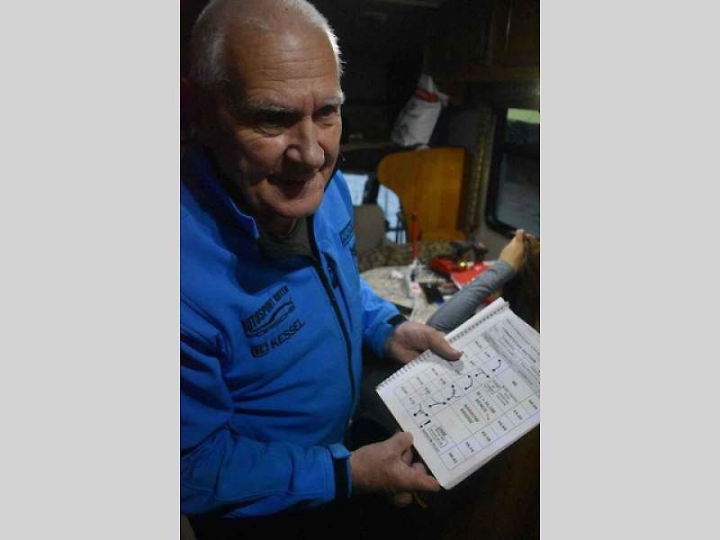 Takových skoků absolvovaly oba vozy při testu desítky