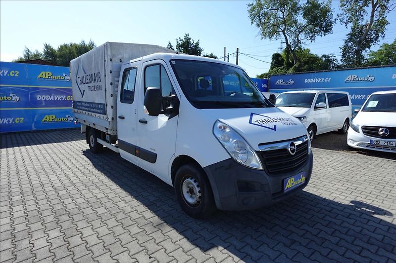 Opel Movano 2,3 CDTI  DVOUKABINA 7MÍST VAL - fotka 5 z 20