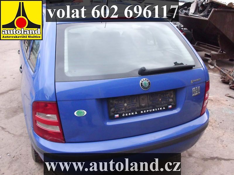 Škoda Fabia (2001) VOLAT 602 696117 - fotka 2 z 9