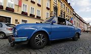 Setkání majitelů vozů Škoda 110R v Chebu.