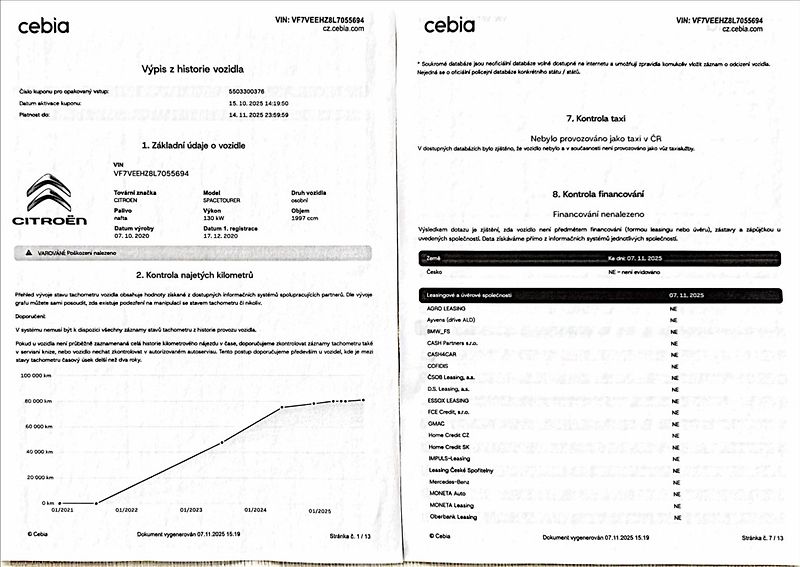 Citroën SpaceTourer 2,0 BlueHDi,8míst,DPH,1.maj,ČR - fotka 50 z 50