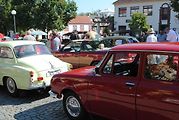 Veterány se sjely do Veselí nad Lužnicí na Selské Baroko 2023.