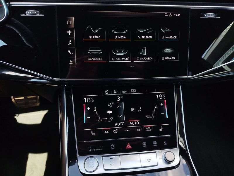 Audi Q8 50TDI Quattro S-Line, ČR, DPH - fotka 30 z 31