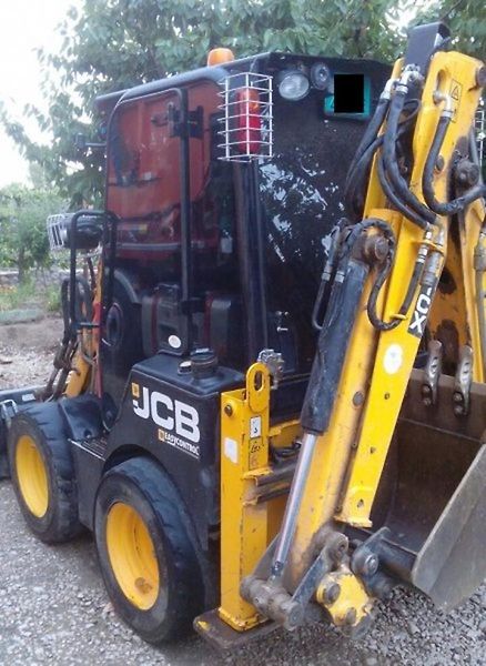 JCB (2012) 1CX mini teleskop vidle 4lopat - fotka 2 z 3