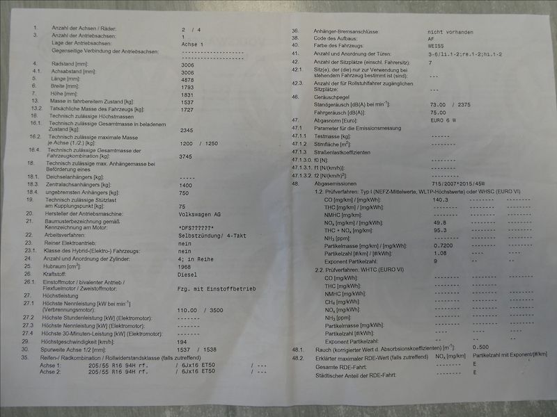 Volkswagen Caddy 2,0 TDi 110kW 7.míst,Maxi,1maj - fotka 52 z 52