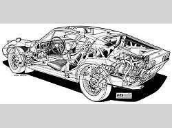 Původní prototyp ÚVMV (Škoda) 1100 GT.