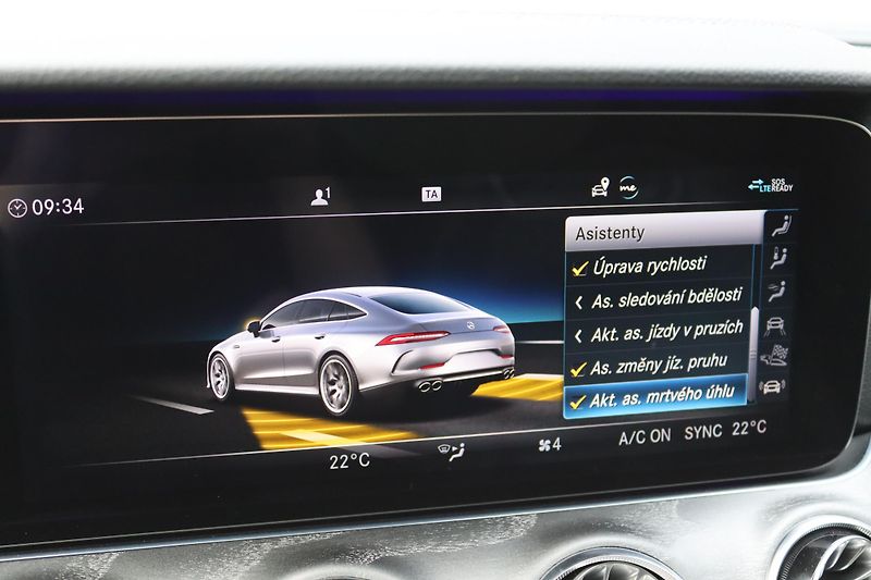 Mercedes-Benz AMG GT 43 4MATIC+ 4D 270kW DPH - fotka 36 z 50