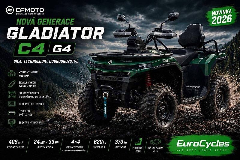 CFMOTO (2026) Gladiator C4 G4 - fotka 4 z 20