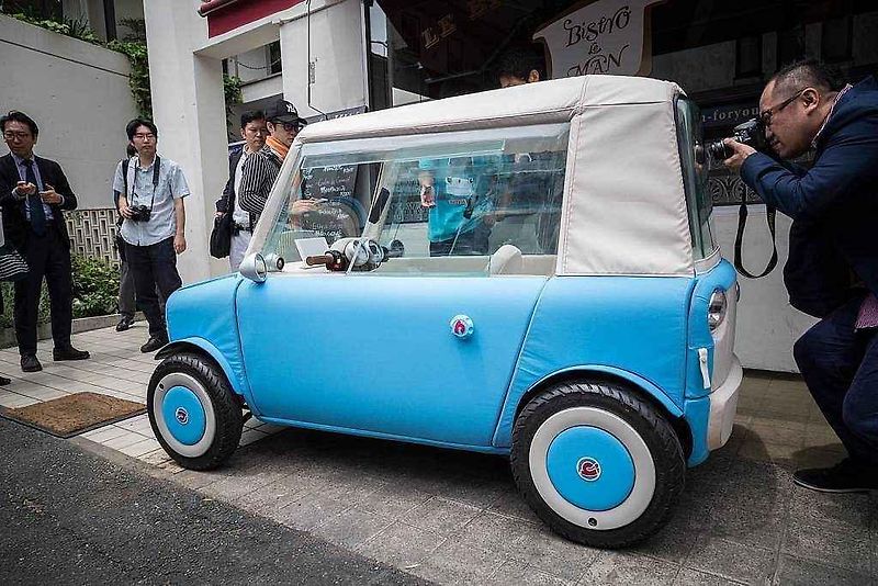 Prototyp elektrického vozítka RimOnO.