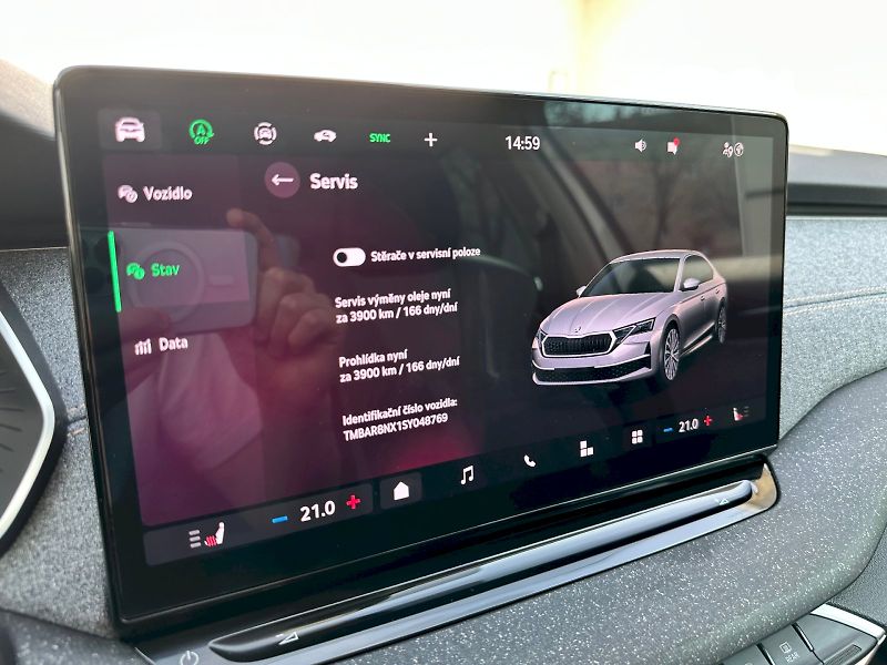 Škoda Octavia (2024) 1.5 TSI 110kW MHEV Top Selecti - fotka 18 z 25