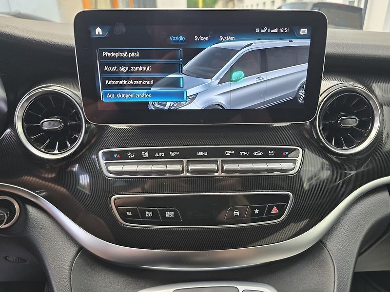 Mercedes-Benz Třídy V V 220d 120kW LONG 6míst ČR DPH - fotka 32 z 50