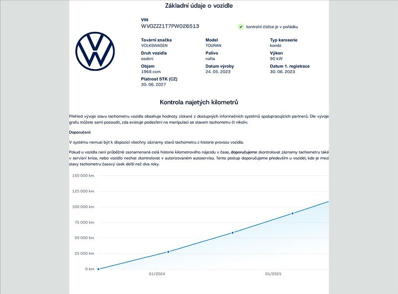Volkswagen Touran 2.0 TDI Comfortline,ČR,1.Maj. - fotka 50 z 50
