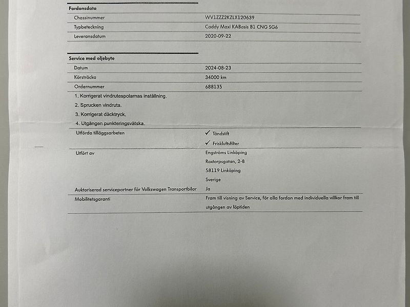 Volkswagen Caddy (2020) 1.4TGI CNG Maxi | Záruka - fotka 51 z 53