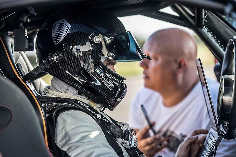 Koenigsegg Agera RS při sprintu 0-400-0.