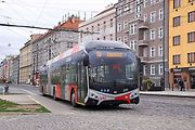 Trolejbus SOR TNS 18. Foto: Wikimedia Commons, Itsmartak, CC BY-SA 4.0
