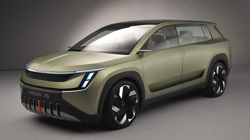 Koncepční vůz Škoda Vision 7S jako předobraz velké rodinné Škody