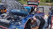 V rámci přípravy na víkendový 53. ročník Barum Czech Rally Zlín absolvovala třicítka pilotů úterní test na trati Ludkovice - Biskupice.