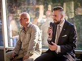Karel Kokeš s Leonardem Jankelovičem