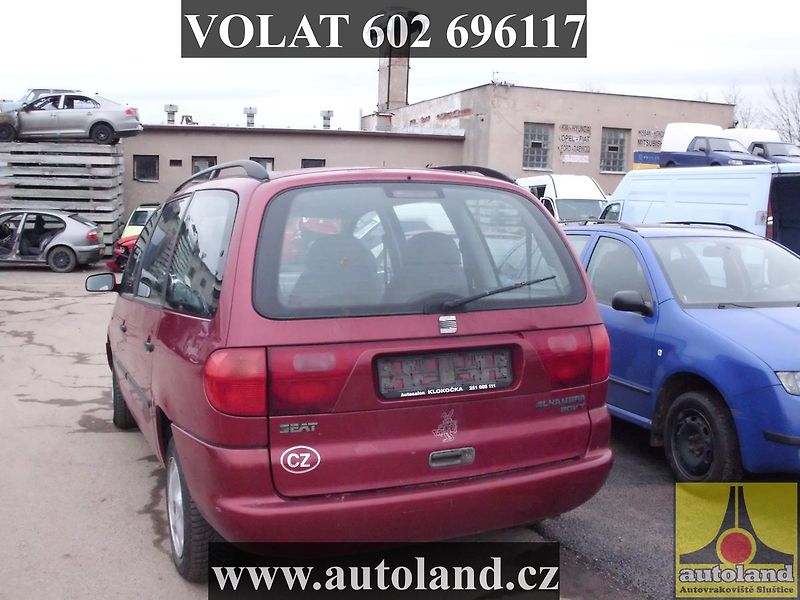 Seat Alhambra (2000) VOLAT 602 696117 - fotka 2 z 9