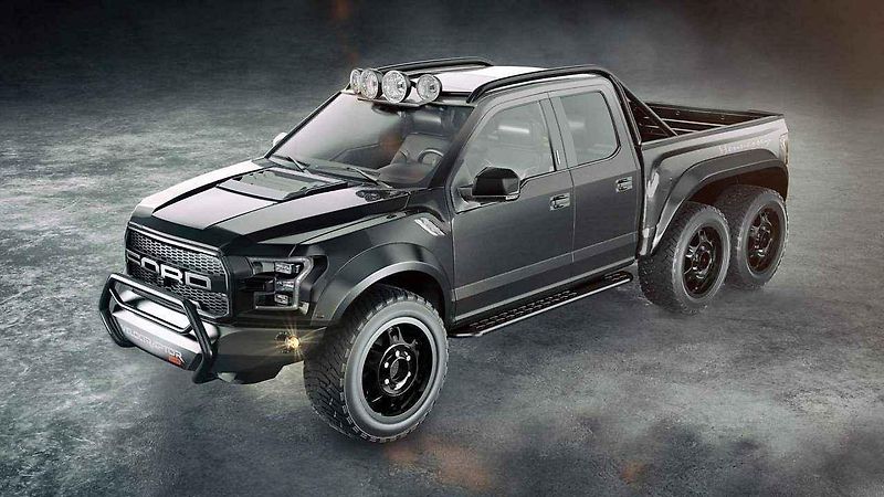 Hennessey VelociRaptor 6x6.
