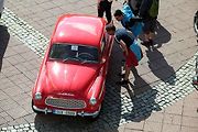 Již 8. ročník tradičního zlínského setkání všech majitelů vozů značky Škoda vyrobených do roku 1994. Náměstí Míru ve Zlíně.