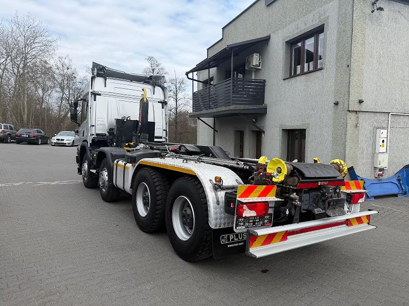 Scania P 450 8x4 Hiab nosič kontejner - fotka 4 z 14
