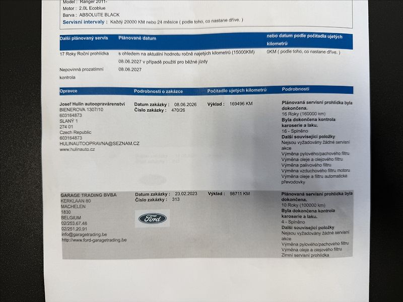 Ford Ranger 2,0 Wildtrak,AT,po servisu - fotka 34 z 34