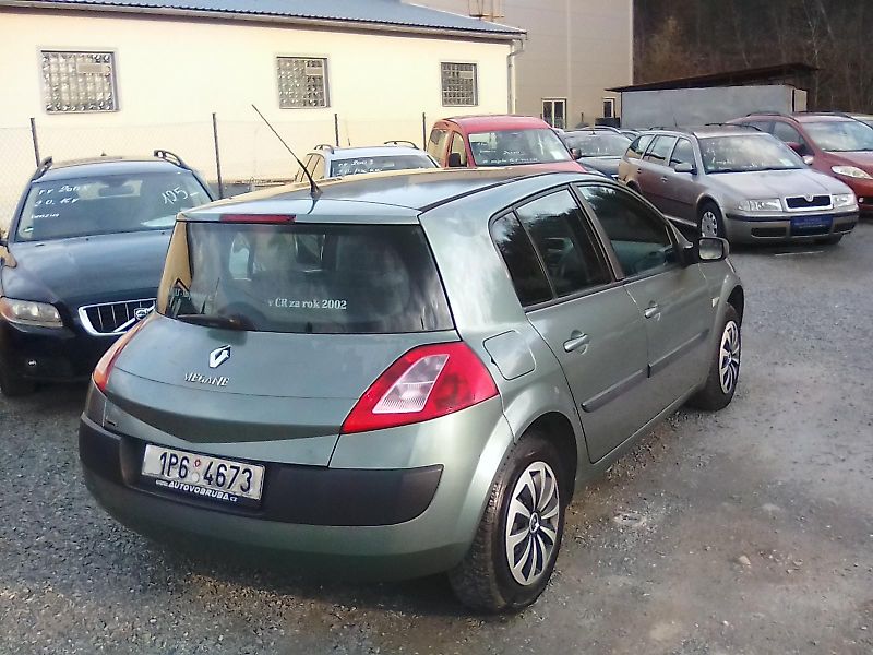 Renault Mégane (2003) 1.6i 16V nové v ČR - fotka 3 z 28