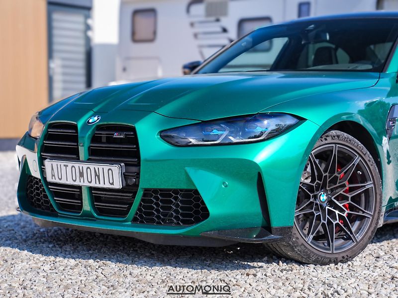 BMW M3 (2022) Competition xDrive Carbon, Las - fotka 28 z 28