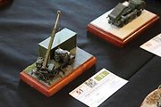 Autojeřáb Praga V3S v měřítku 1:87.