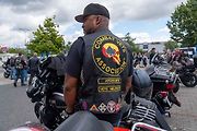 Z benefiční jízdy motocyklů na podporu válečných veteránů.