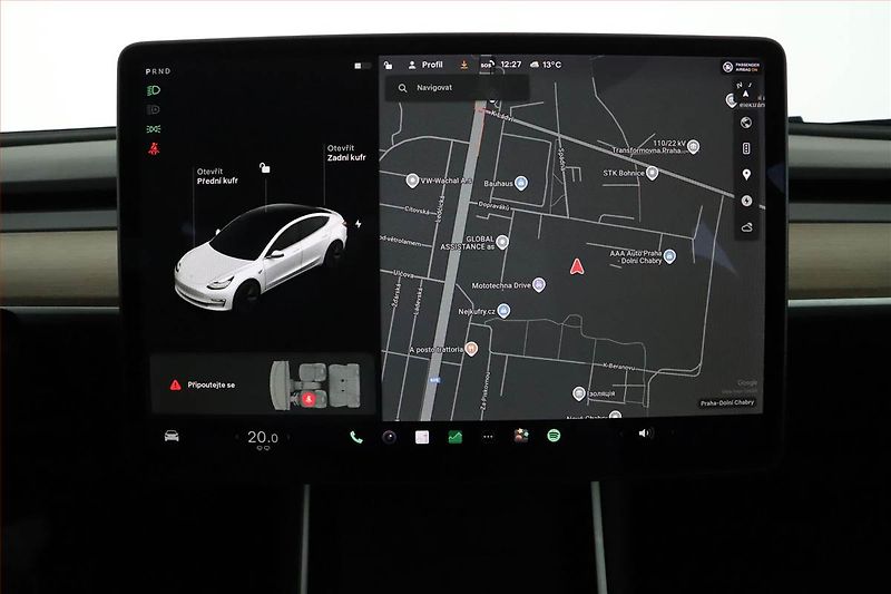 Tesla Model 3 (2020) Std Range Plus 52kWh, SoH 84% - fotka 13 z 17