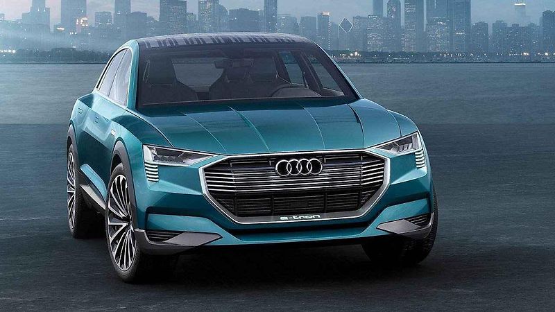 Koncept Audi e-tron Sportback.