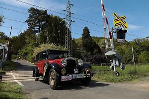 Zámek Velké Březno přivítal desítky veteránů. Konal se tam další ročník závodu veteránů O pohár hraběte Chotka.