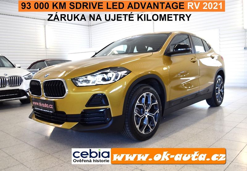 BMW X2 SDRIVE LED ADVANTAGE 2021 - fotografie inzerátu