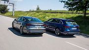 Audi A5 Sportback g-tron a A4 Avant g-tron.