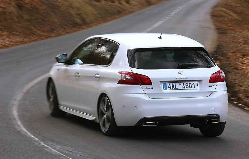 Peugeot 308 GT SW.
