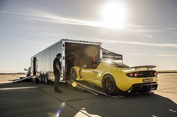 Hennessey Venom GT Spyder.