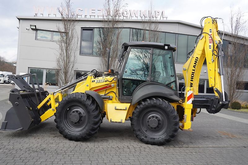 New Holland (2020) B115B backhoe loader / 4600 MT - fotka 18 z 24